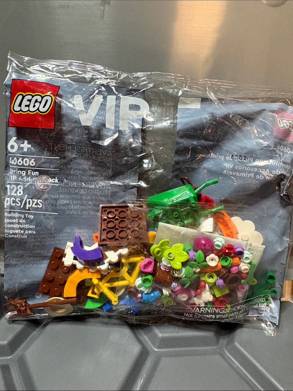LEGO Spring Mix Accessory Pack — Green Pink Purple Brown White
